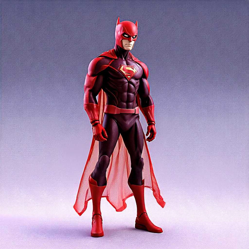 figurine of superhero