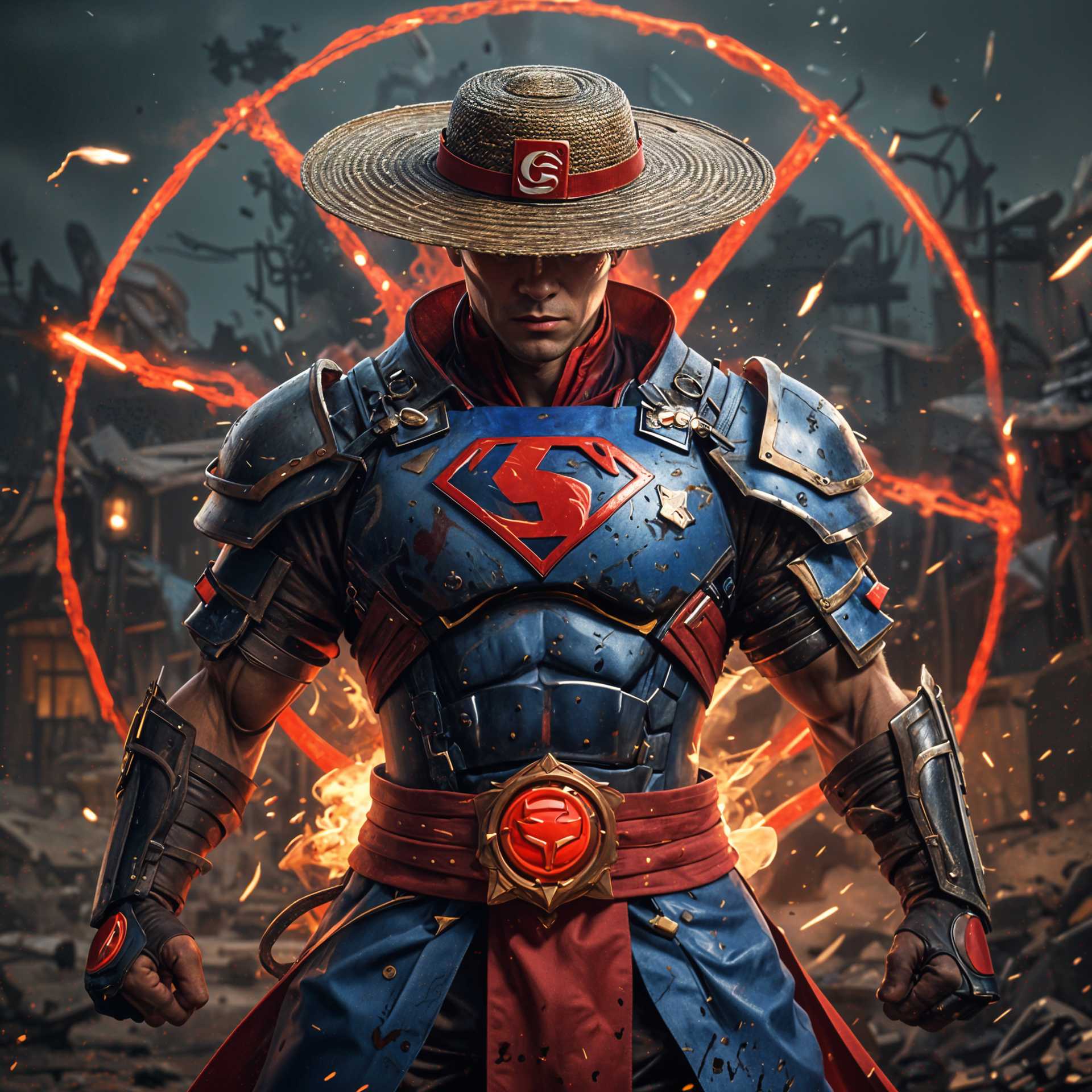 Superhero Samurai: A Fusion of Eastern and Western Heroic Iconography