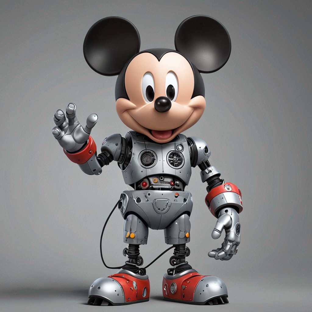 Mickey is a robot