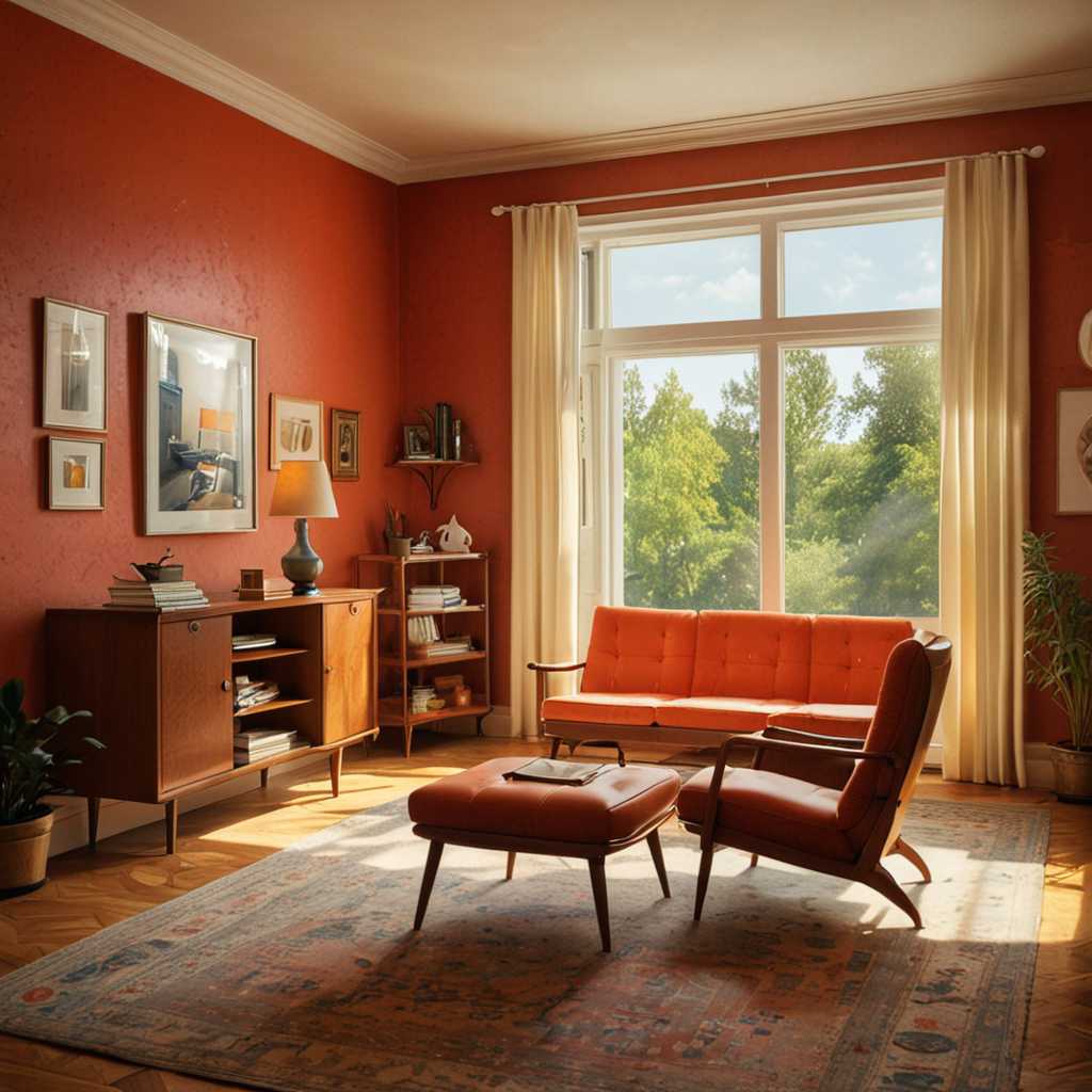 Edward Hopper style, Mid-Century Swedish furniture, A combination of multiple low saturation color blocks,psychedelic, soviet minimalism, play with light and shadow, setting sun ,mansion ,office,library, vogue,taken with super 8 or hasselblad XD1, 400mm lens, film grain --no filter --ar 3:4 