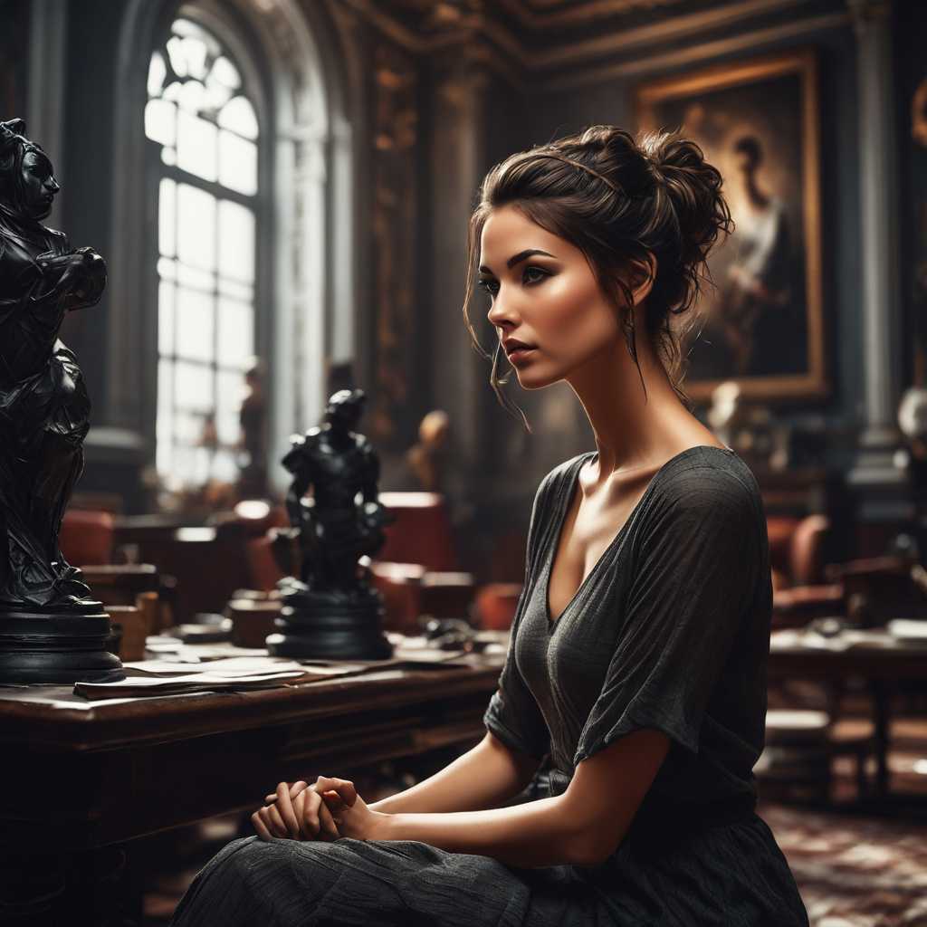 a photo of TOKONIA, #photography best quality, cinematic still, filmed by [David Fincher], therapy session, day, wide-angle shot, 35mm by Russ Mills, photo by Ashraful Arefin, Anna Nemoy, a sculpture by Antonio Canova