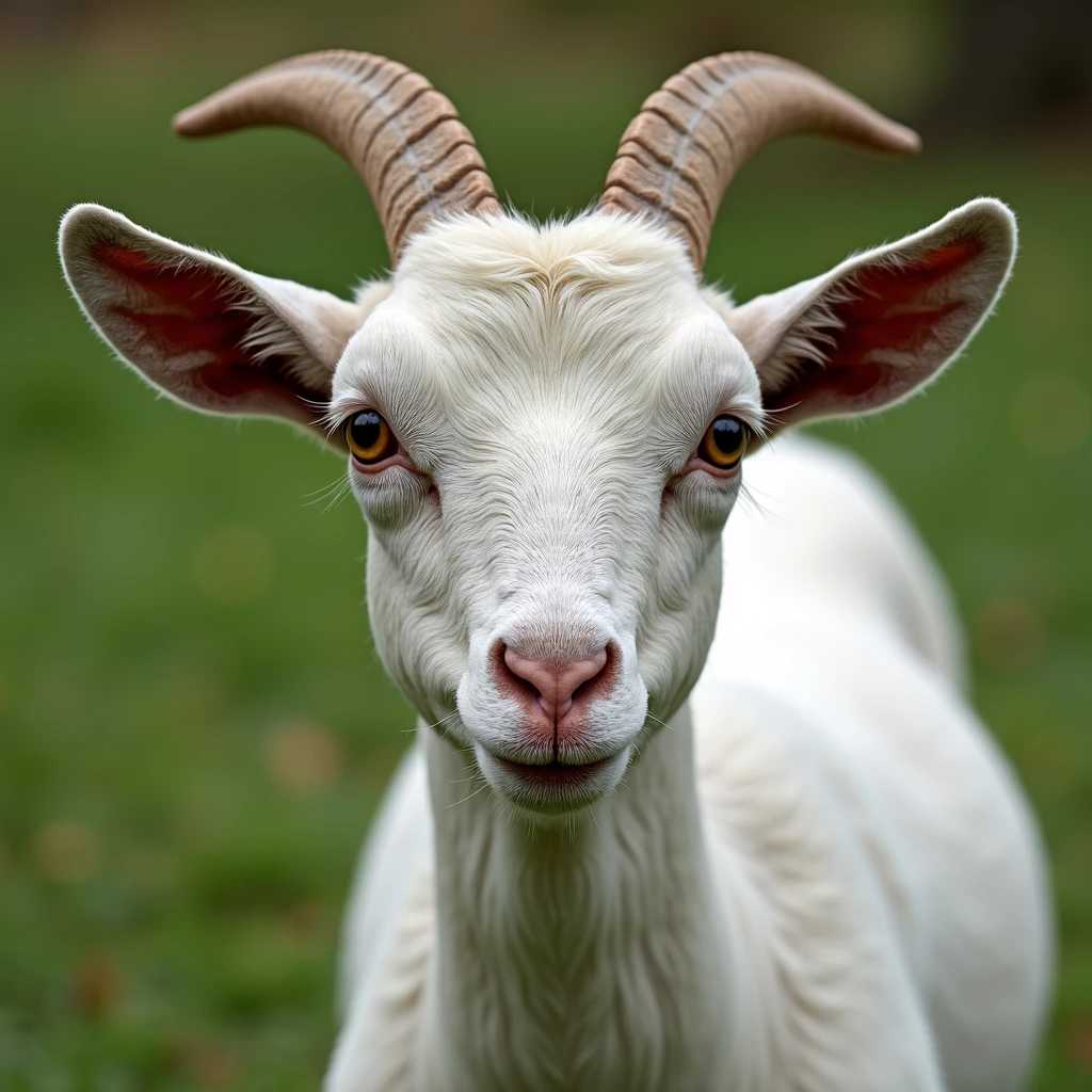 a photo of a goat