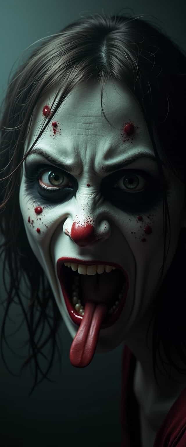 a horror movie poster
