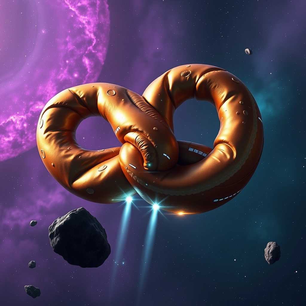 Interstellar Pretzel A Cosmic Confectionery Adventure
