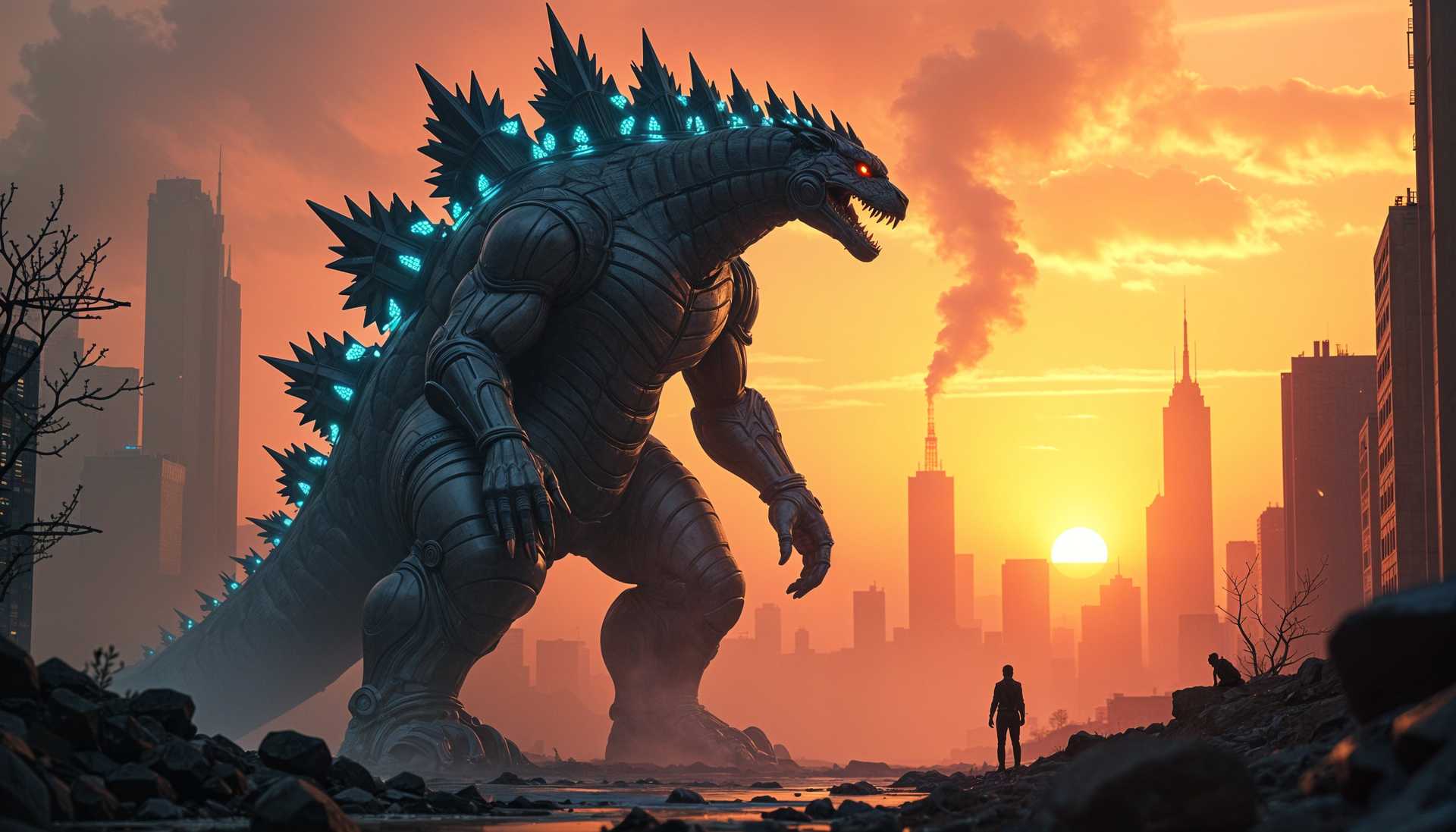 Godzilla: The Ultimate Showdown at Sunset