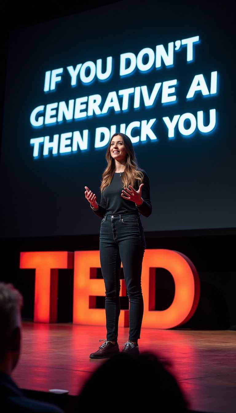 Exploring the Impact of Generative AI A Talk by Speakers Name at TED