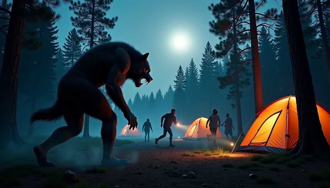 Night of the Werewolf: Escape from the Forest