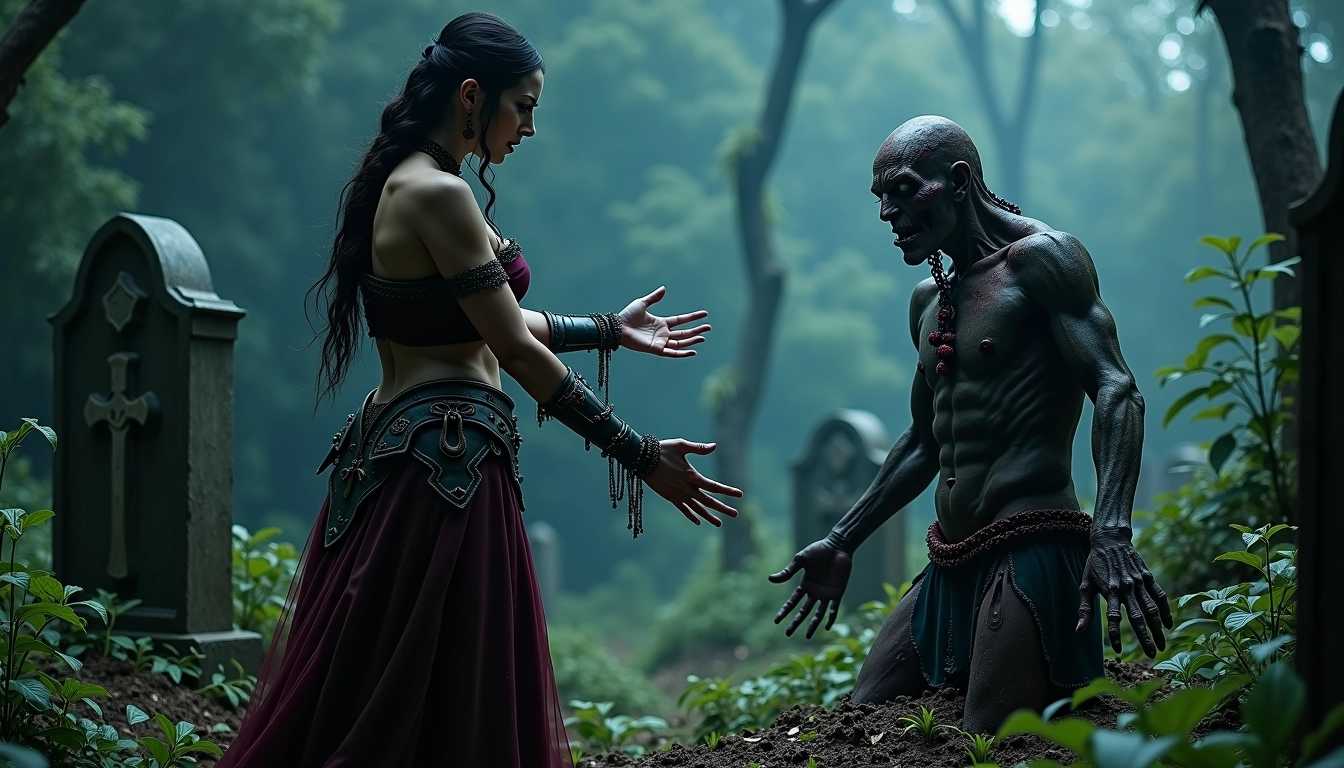 Encounter in the Haunted Forest A Tale of Terror and Mystery