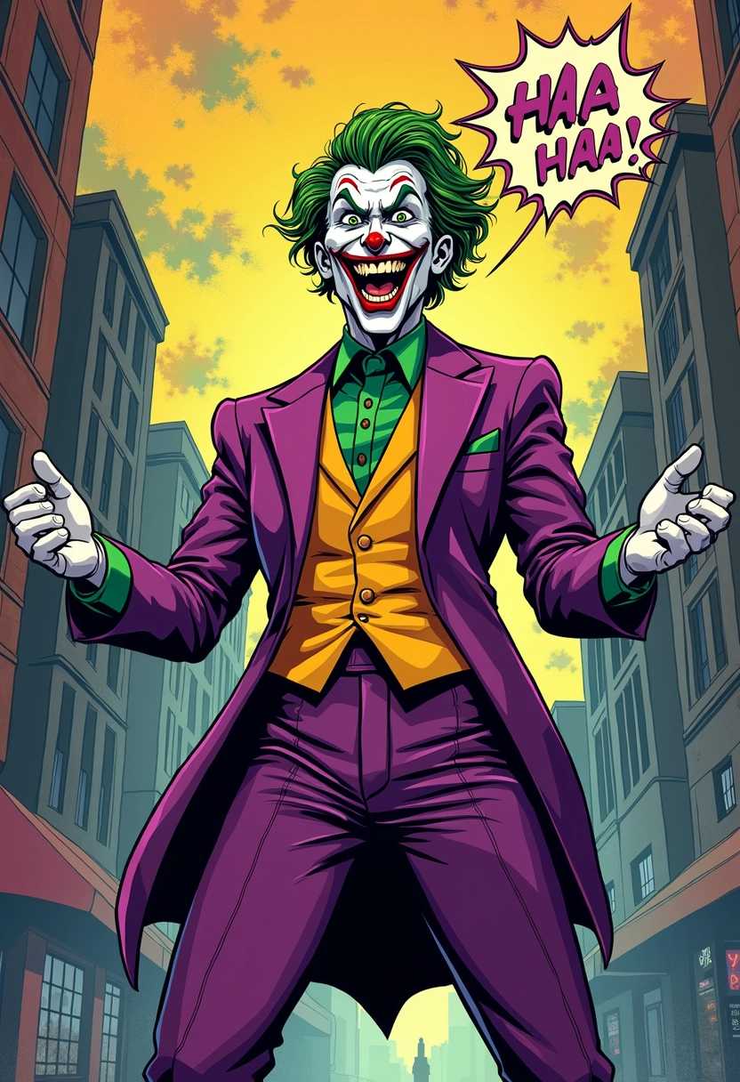 Joker in Gotham City