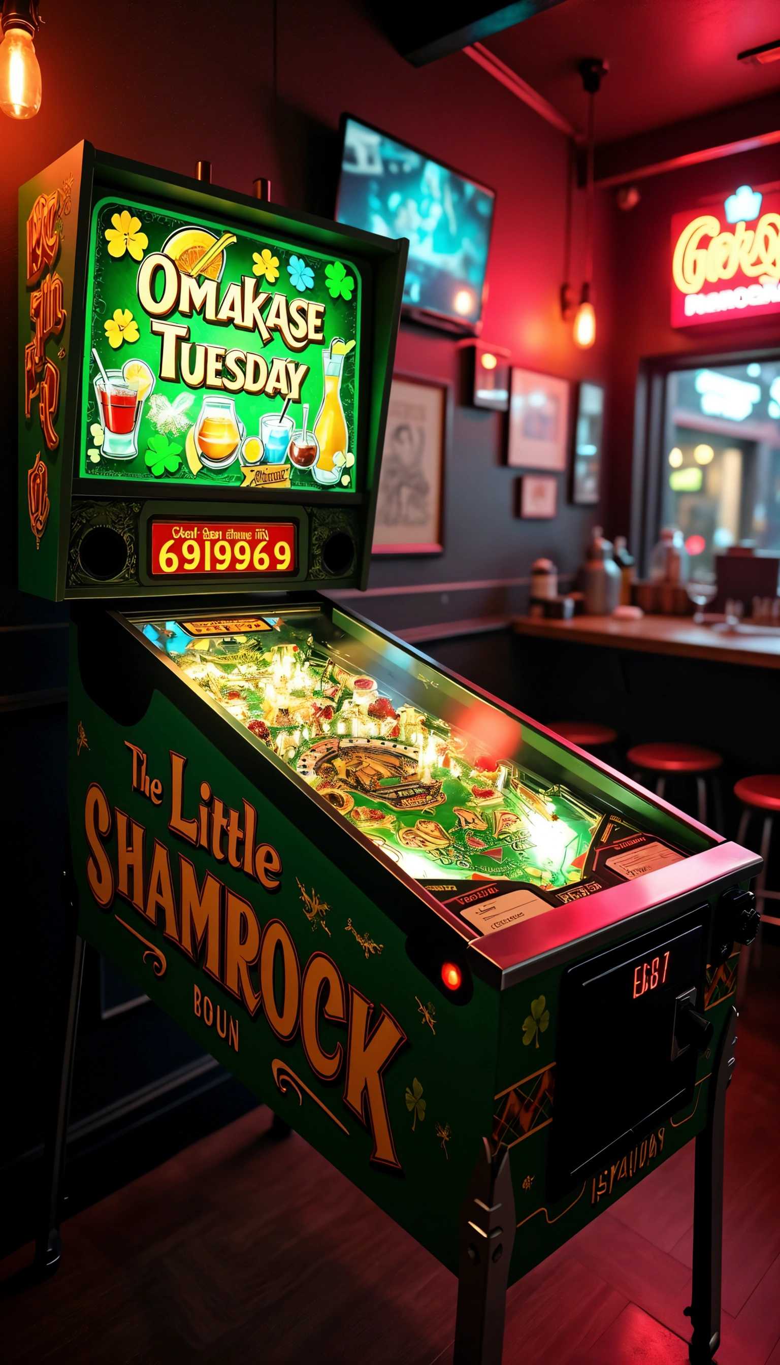 Retro Arcade Night at Little Shamrock