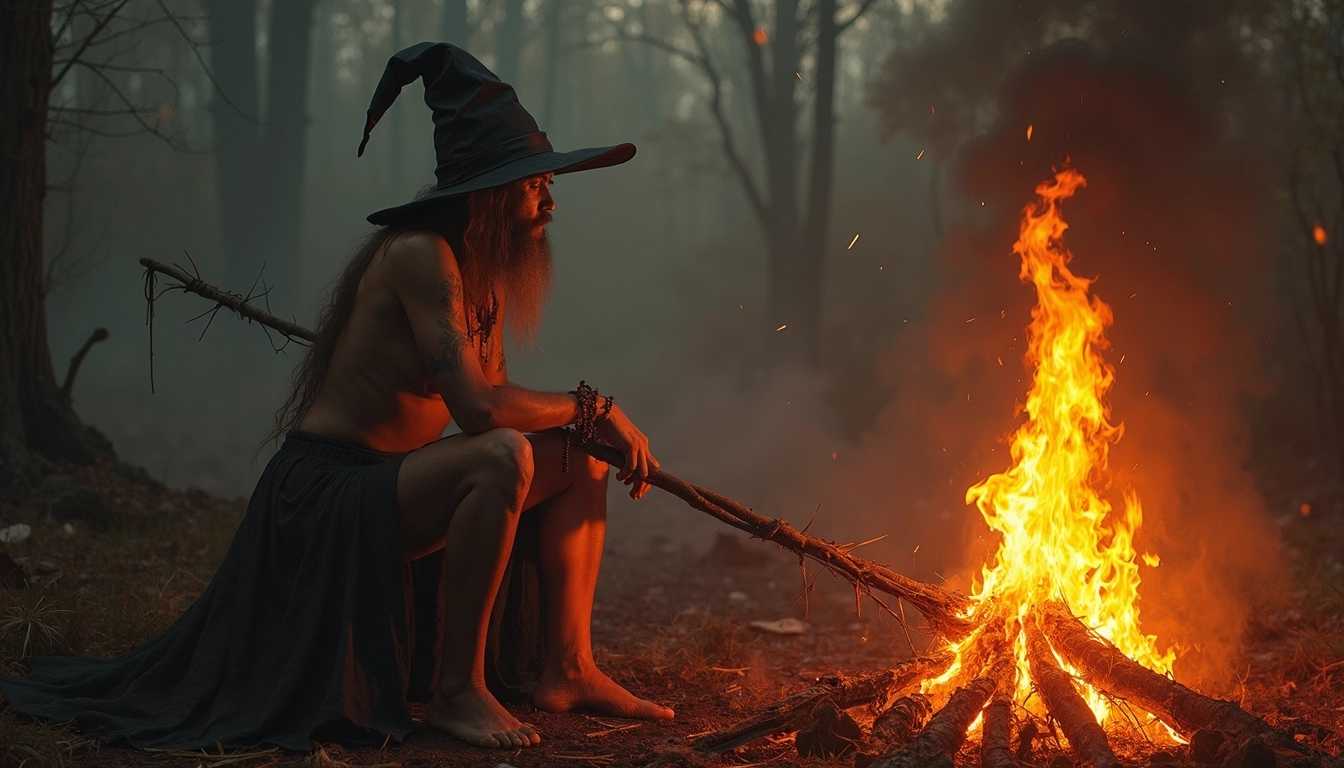 **The Firekeeper of the Enchanted Forest**