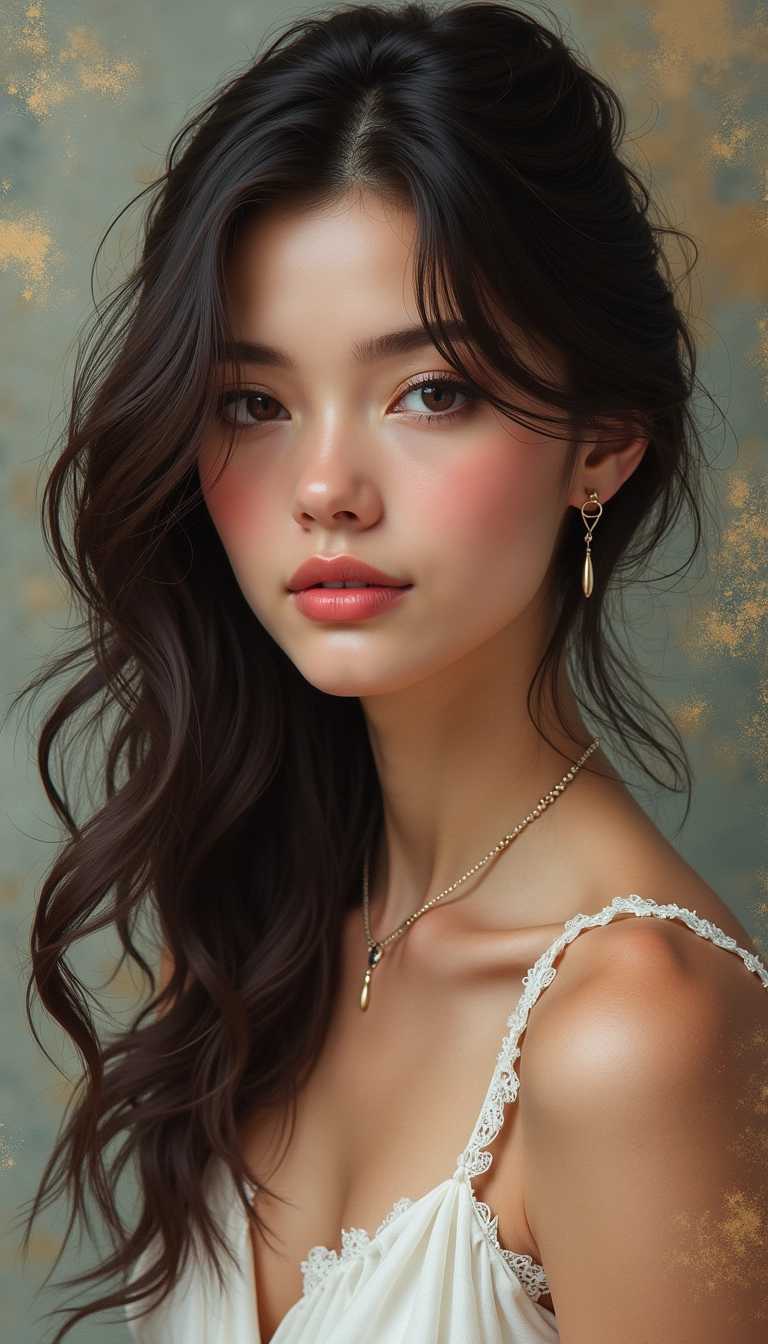 midjourney ai art specializes in creating stunning portraits of beautiful girl. each piece captures grace, allure, and individuality in just 45 words. our artists blend creativity with technology to produce unique and captivating artworks that celebrate the essence of feminine beauty in a modern and timeless style.