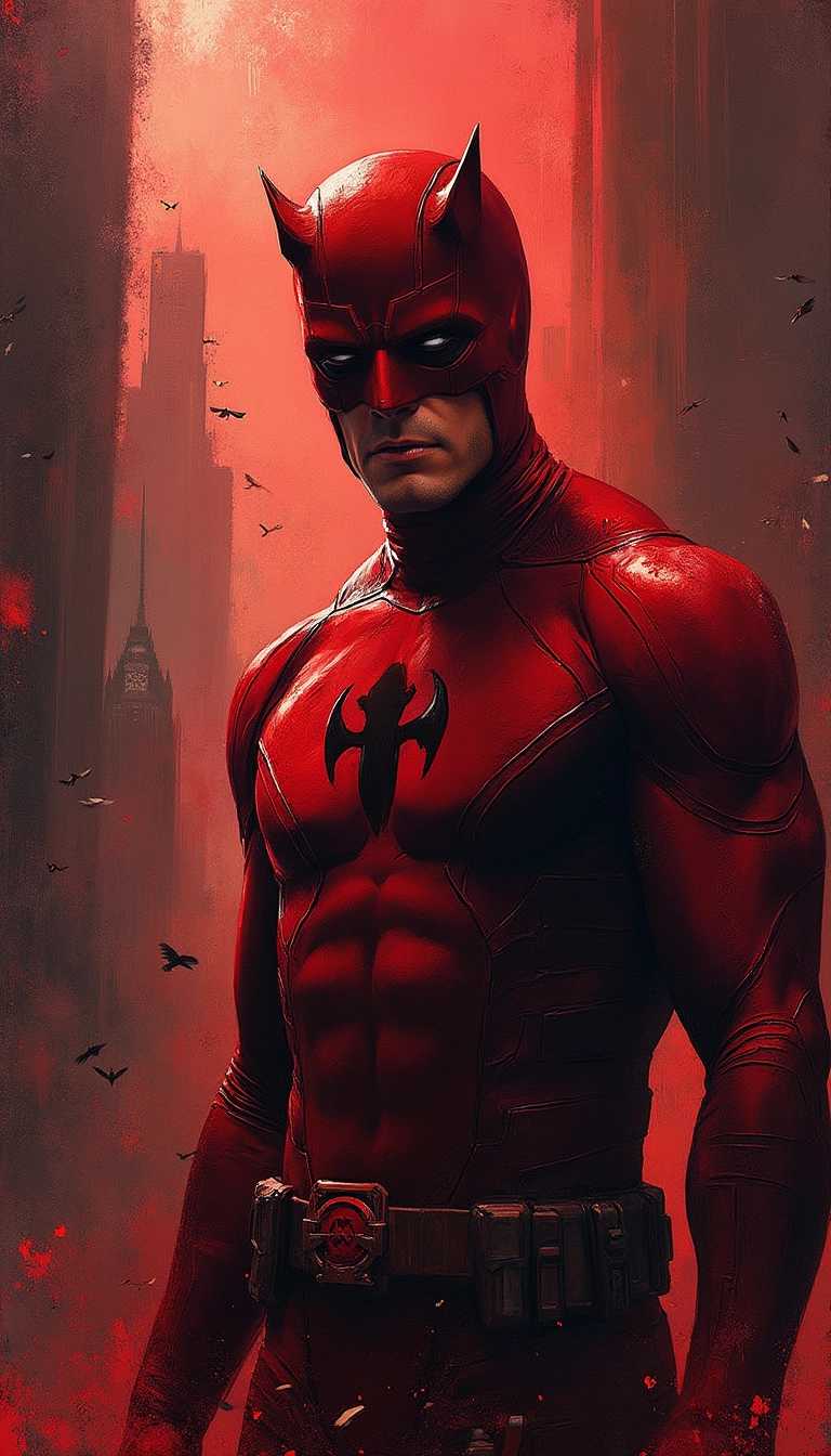 2024 Upper Deck Marvel Masterpieces XL Daredevil CANVAS #97