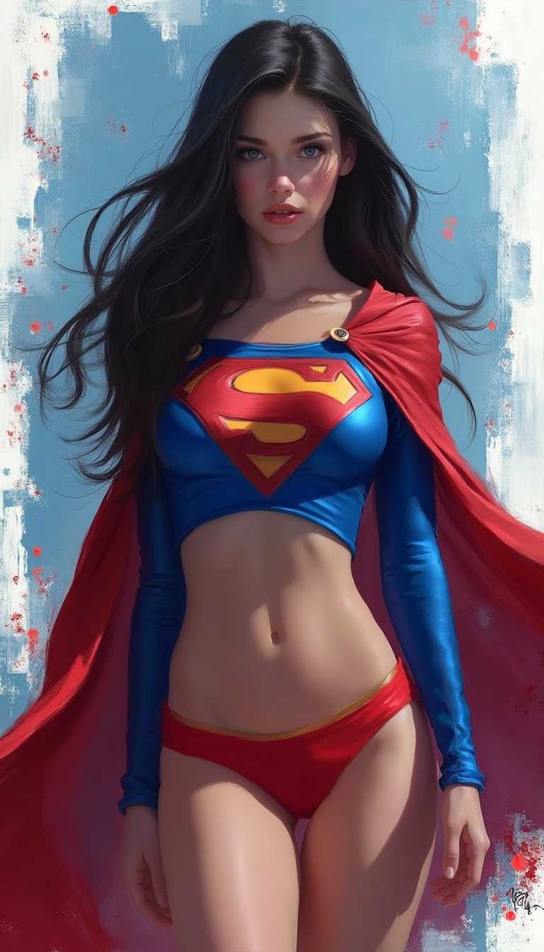 Supergirl A Portrait of Heroism and Allure