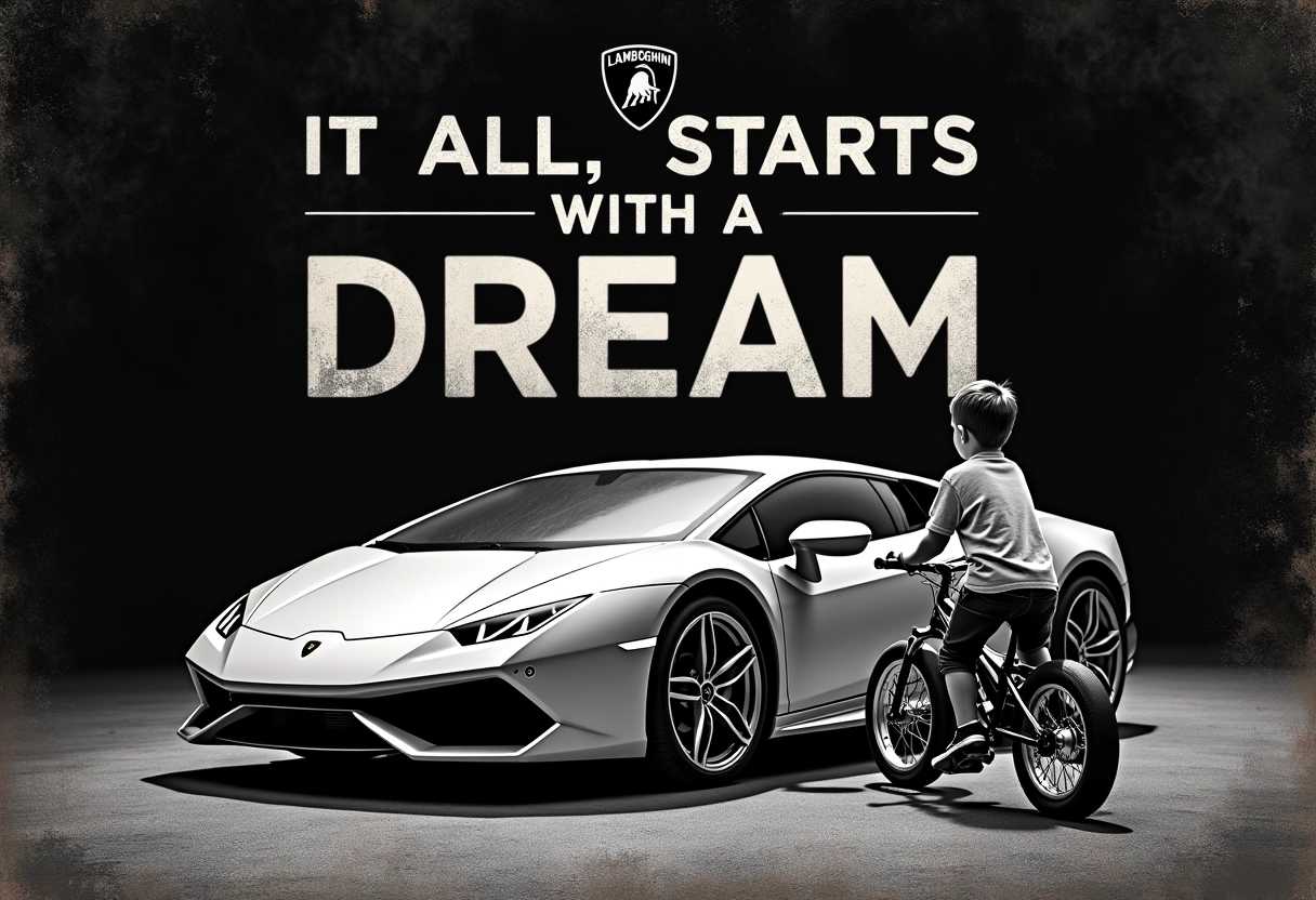 From Dream to Reality The Inspiring Journey of a Lamborghini Enthusiast