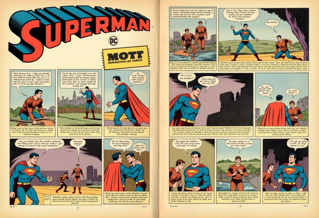 Superman Comics A Journey Through the Golden Age