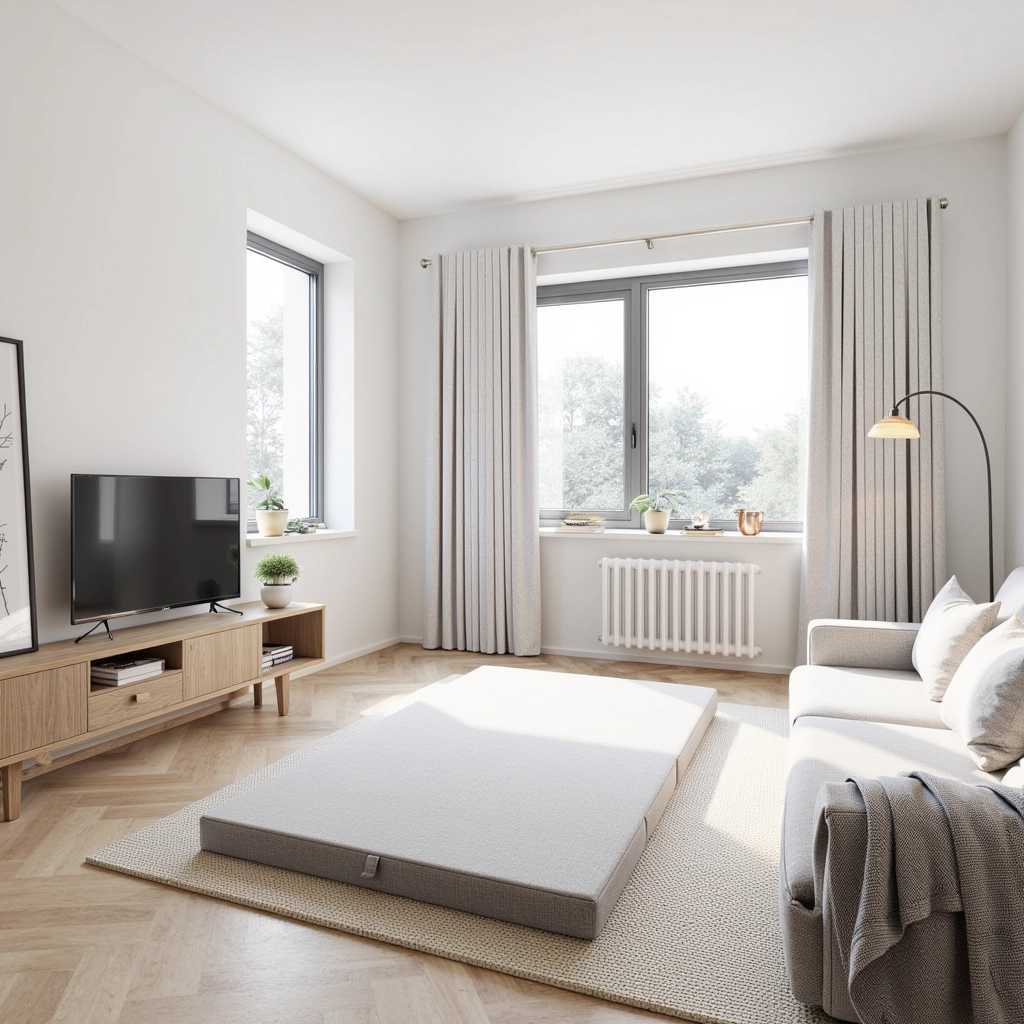 a photo of MAT, in a bright, modern city apartment 