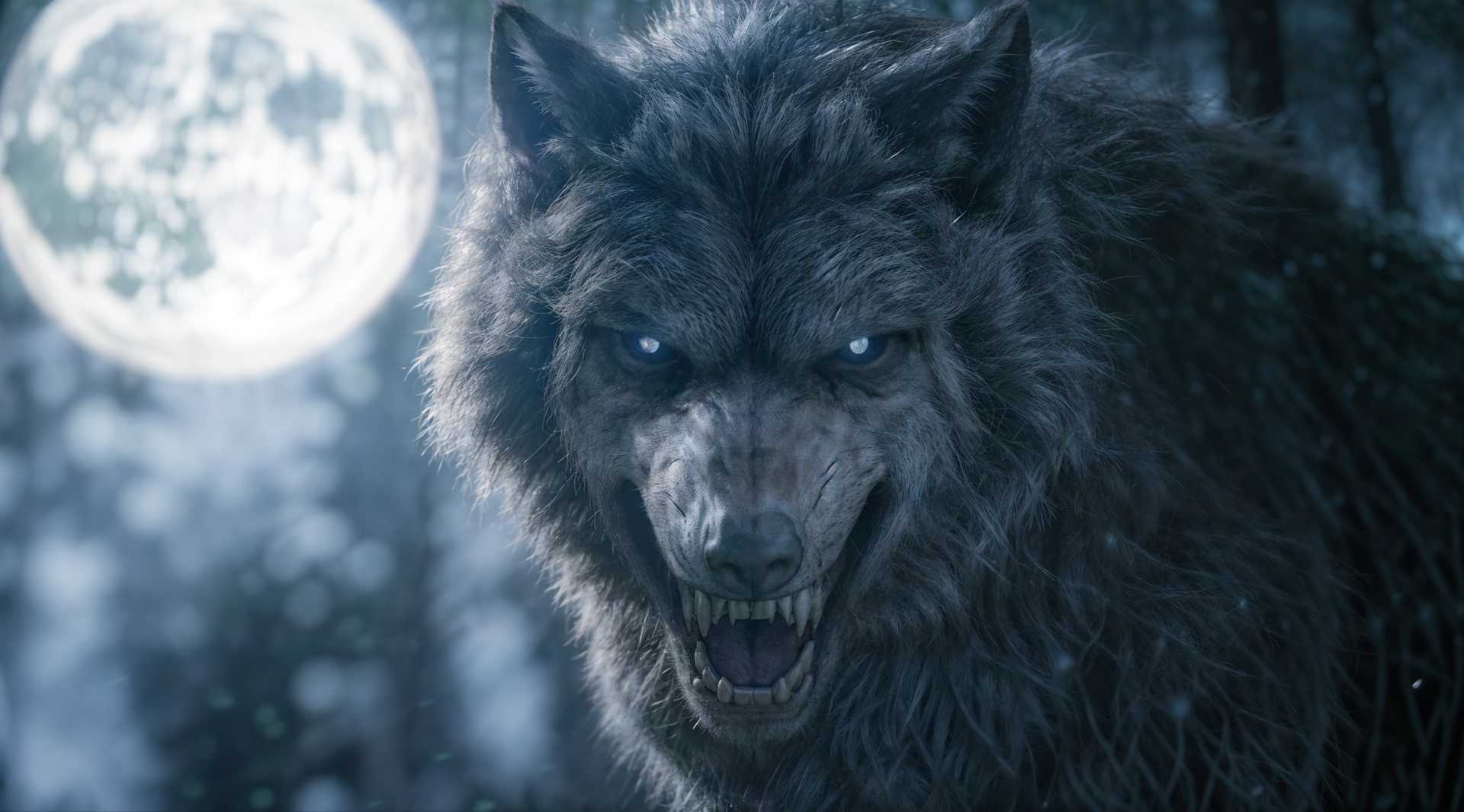 Midnight Howl: A Glimpse of the Lycan's Fury