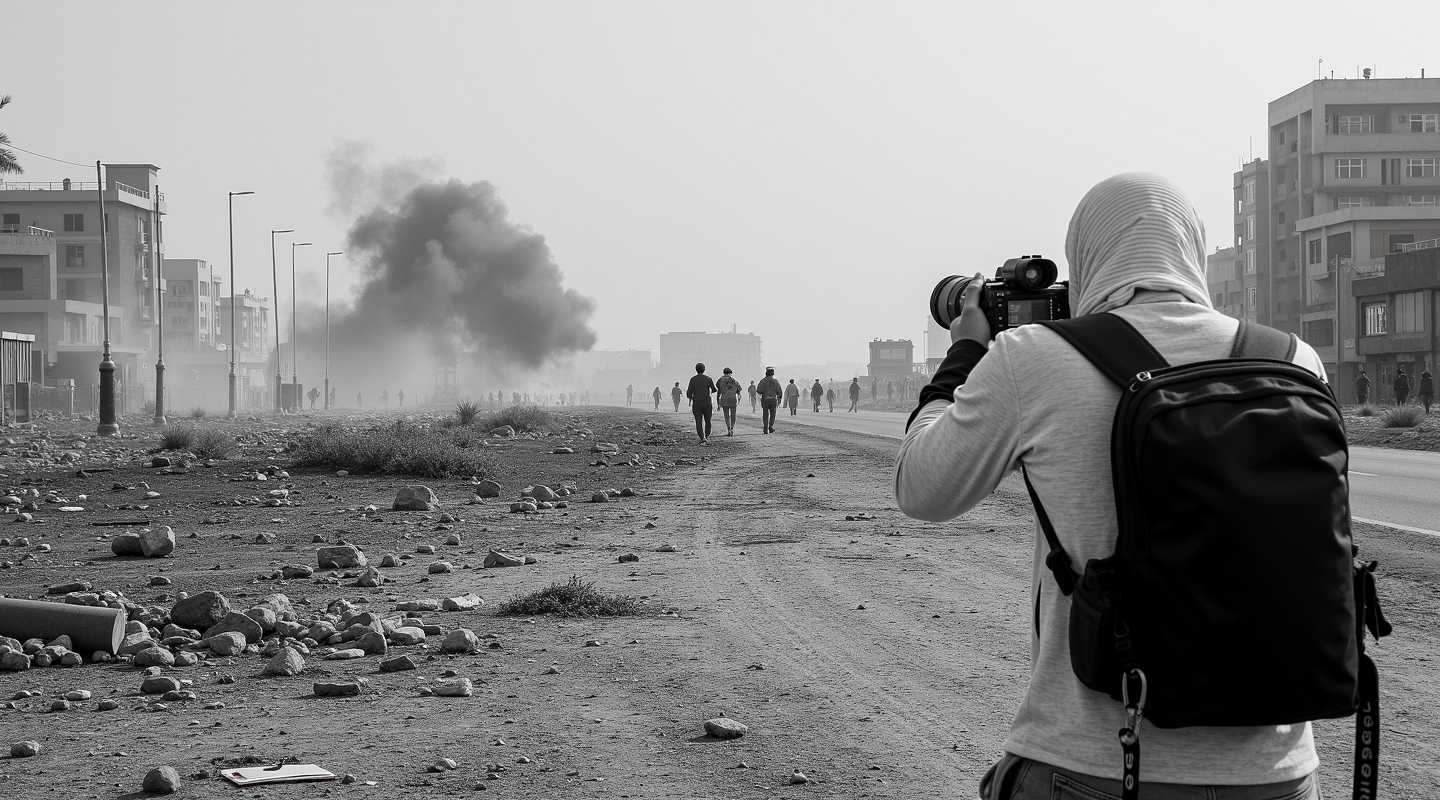 Documenting Disaster: Photographer Captures Chaos Amidst Destruction