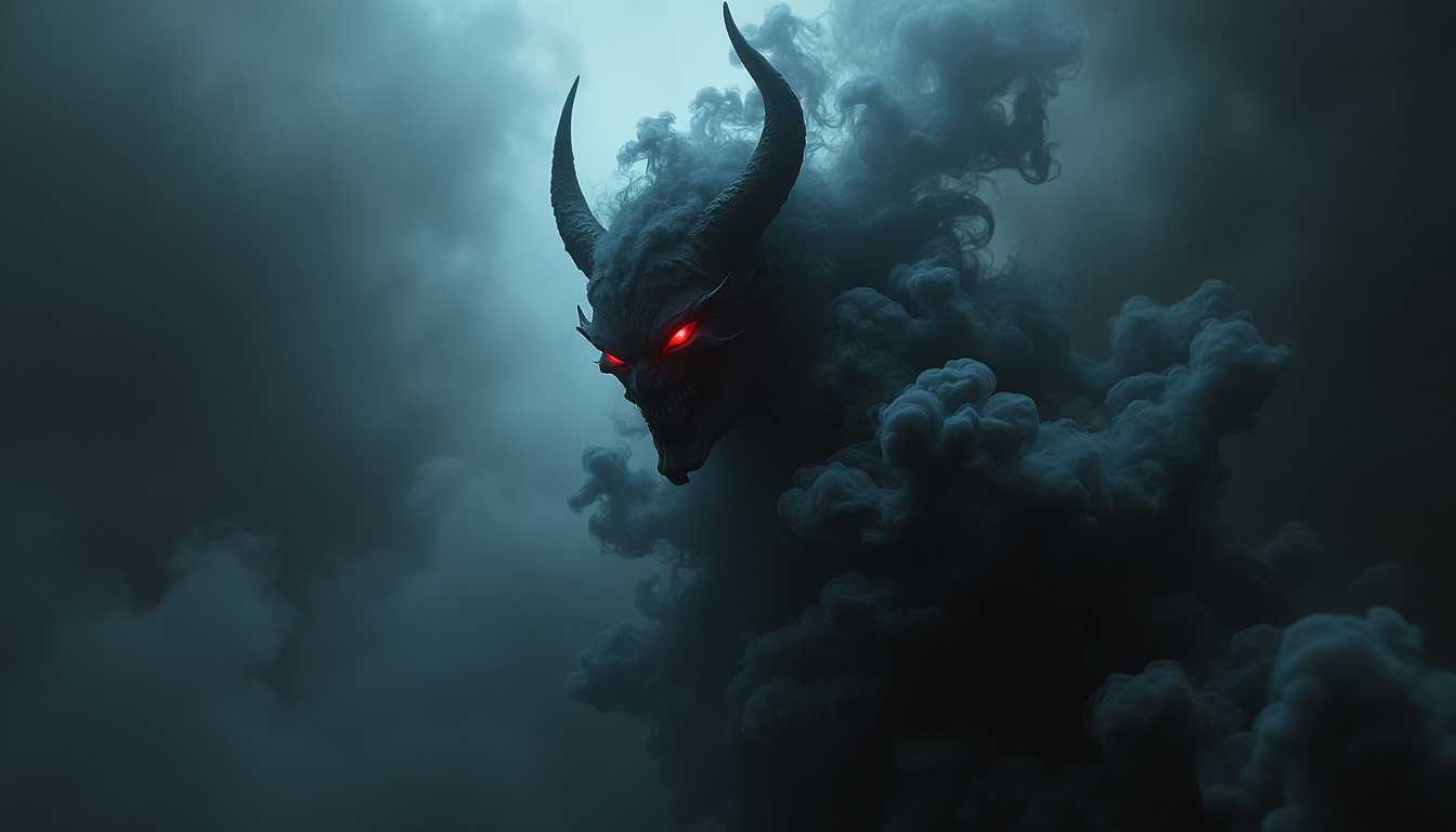 Dark, Horned, and Sinister A Glimpse into the Abyss