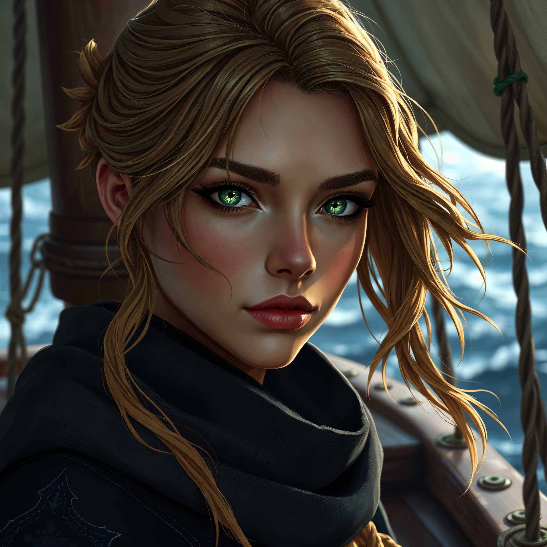 AI-generated image: photorealistic, ultra high detail, lifelike, masterpiece, best quality, highres, sharp image, more d