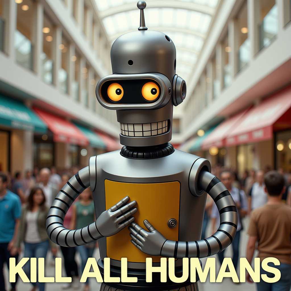 Bender Bending Rodriguez A Robot with a Mischievous Past