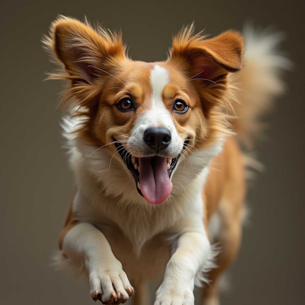 a flying dog