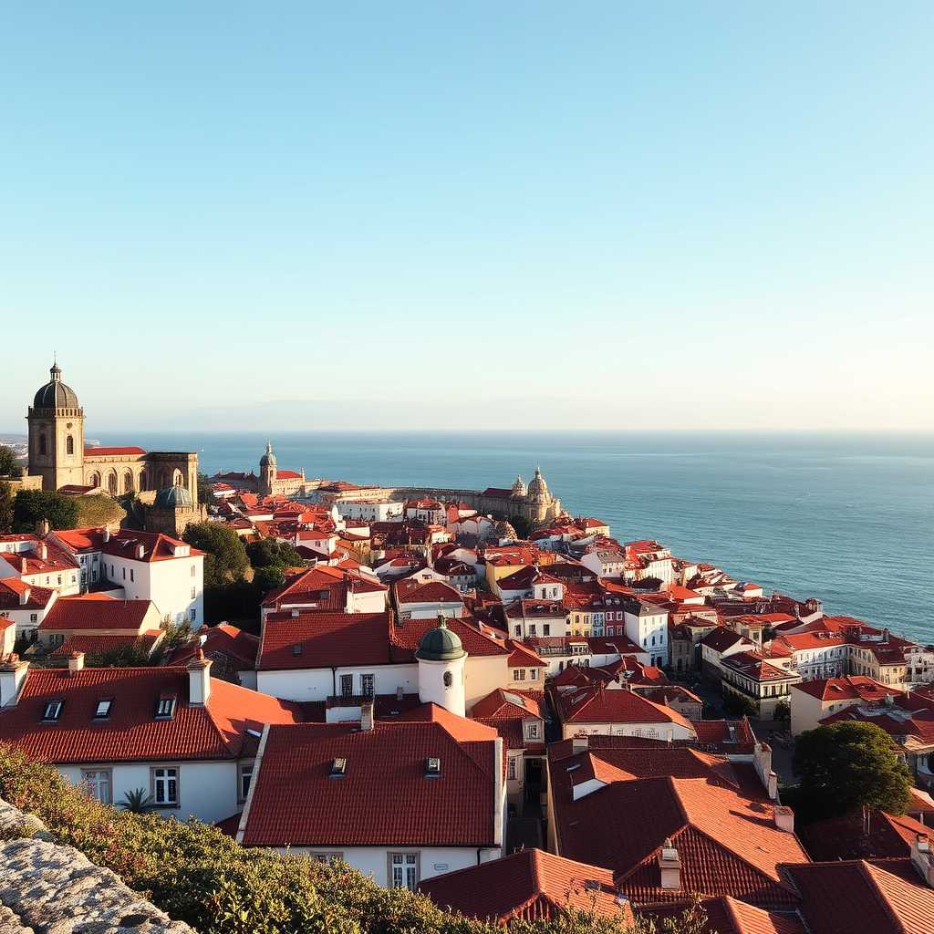 an iconic view of portugal