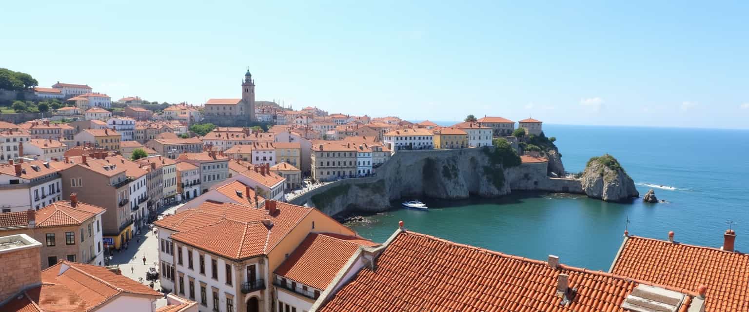 an iconic view of portugal