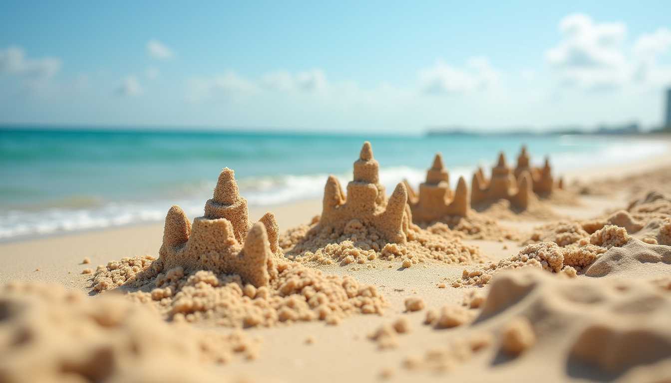 Sandcastle Symphony at the Seaside