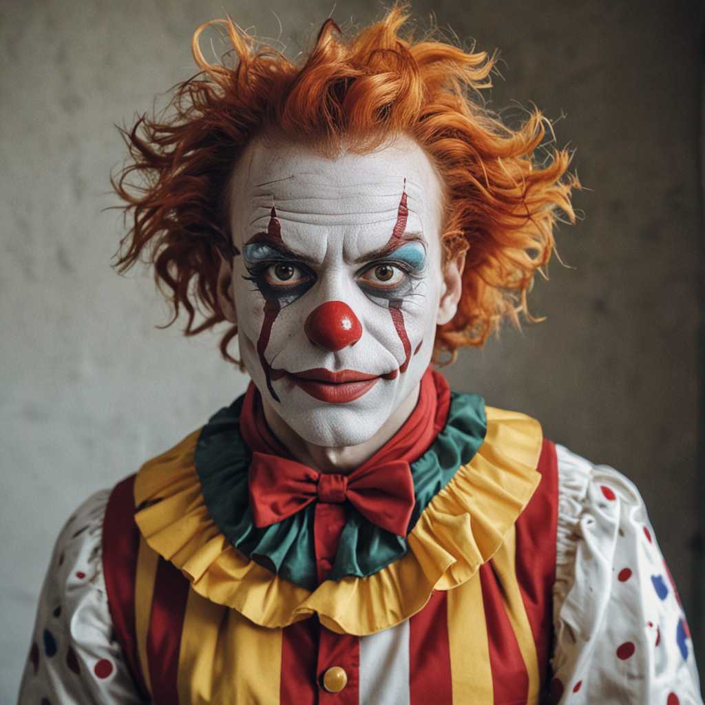 a photo of a clown