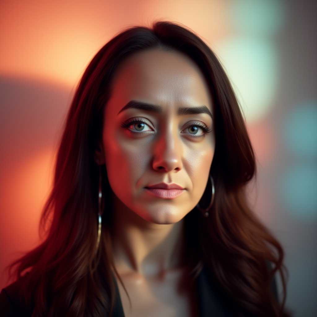 portrait, color, cinematic