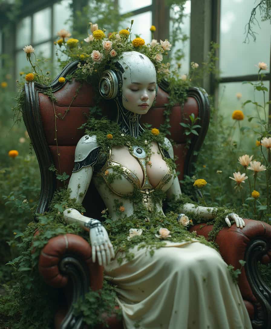 A Robotic Elegance A Fusion of Technology and Nature