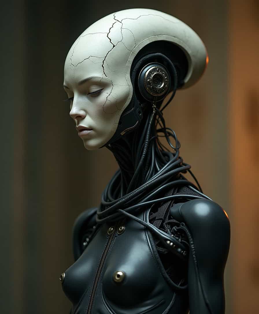 Robotic Elegance A Fusion of Human and Machine Aesthetics