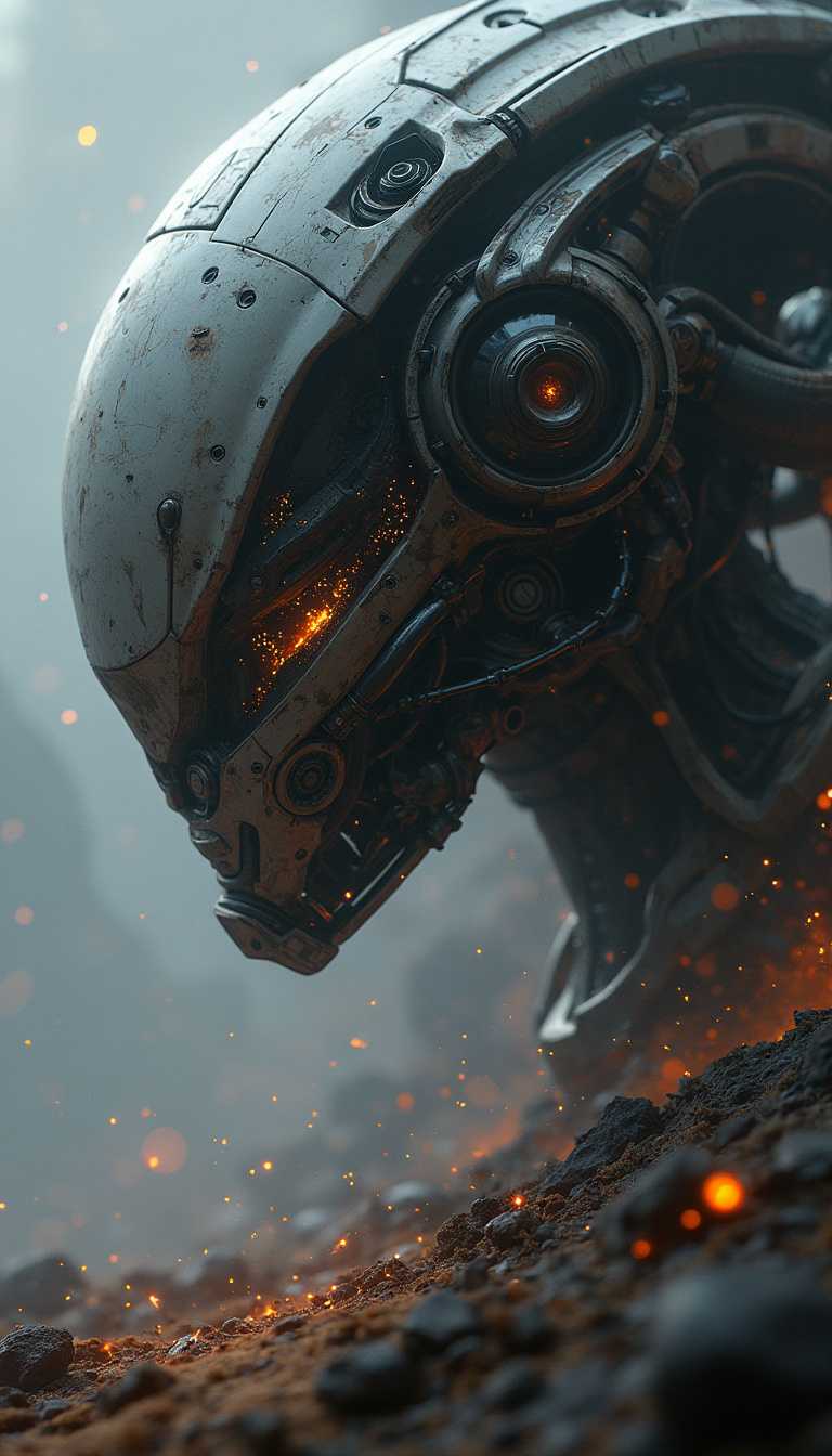 Fallen Sentinel: The Glowing Guardian