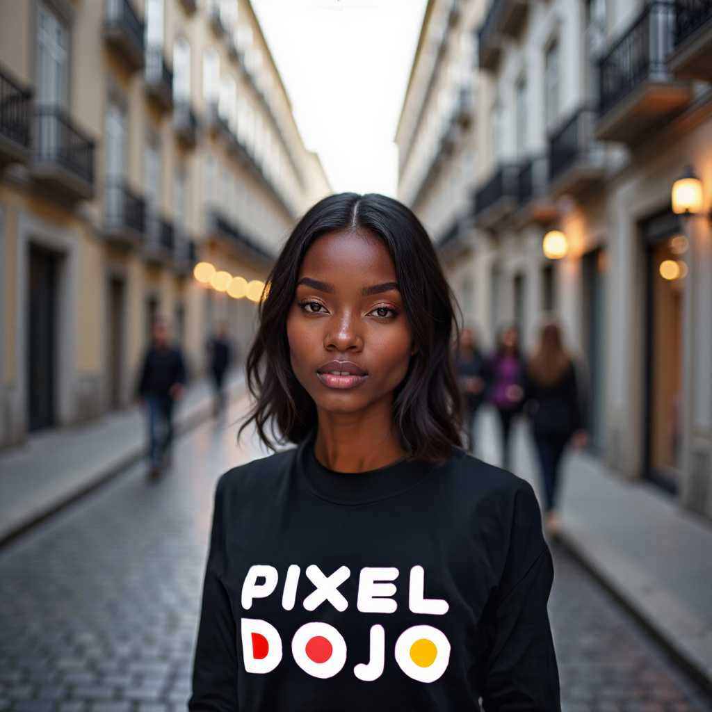 t-shirt that says Pixel Dojo