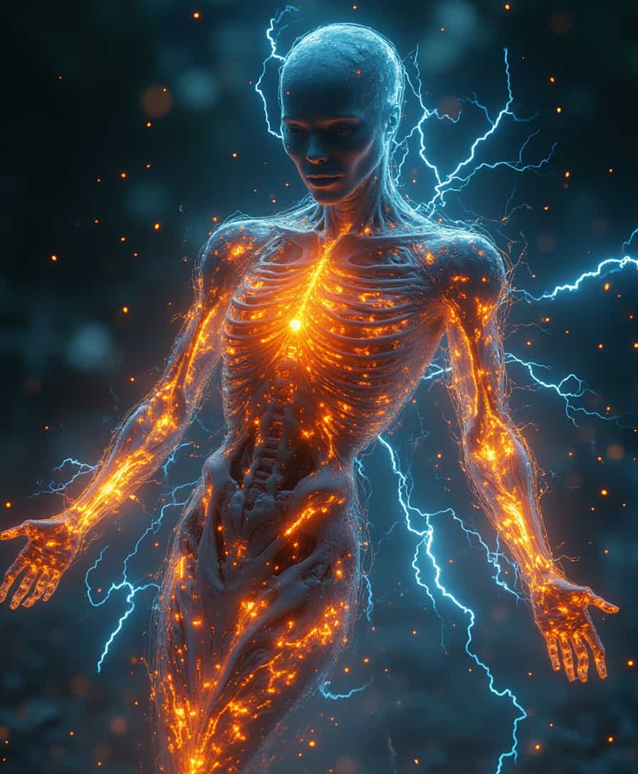gholstlightning,a woman