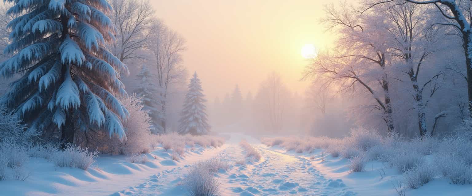 "Winter Morning in the Countryside" – Ivan Shishkin’s crisp, photorealistic depiction of snow-covered trees immerses the viewer in the frosty landscape. Paul Cadden’s hyper-detailed frosted windows add depth and texture, highlighting the wintry chill. Alexander Volkov’s dramatic lighting introduces a warm, soft glow on the snow, creating a serene contrast to the cold atmosphere.
midjourneyv6.1, detailmaximizer, aidmaMJ6.1, flux-style
