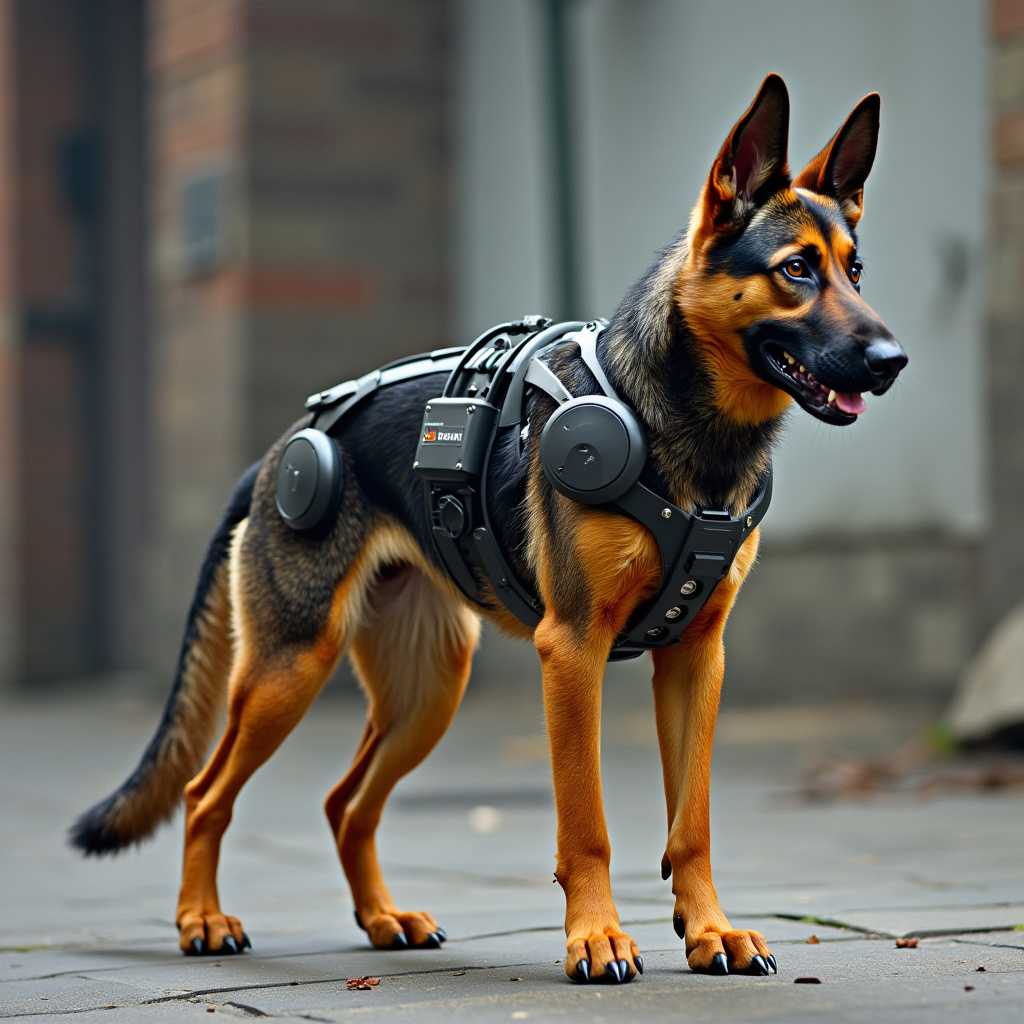 robotic german shepherd