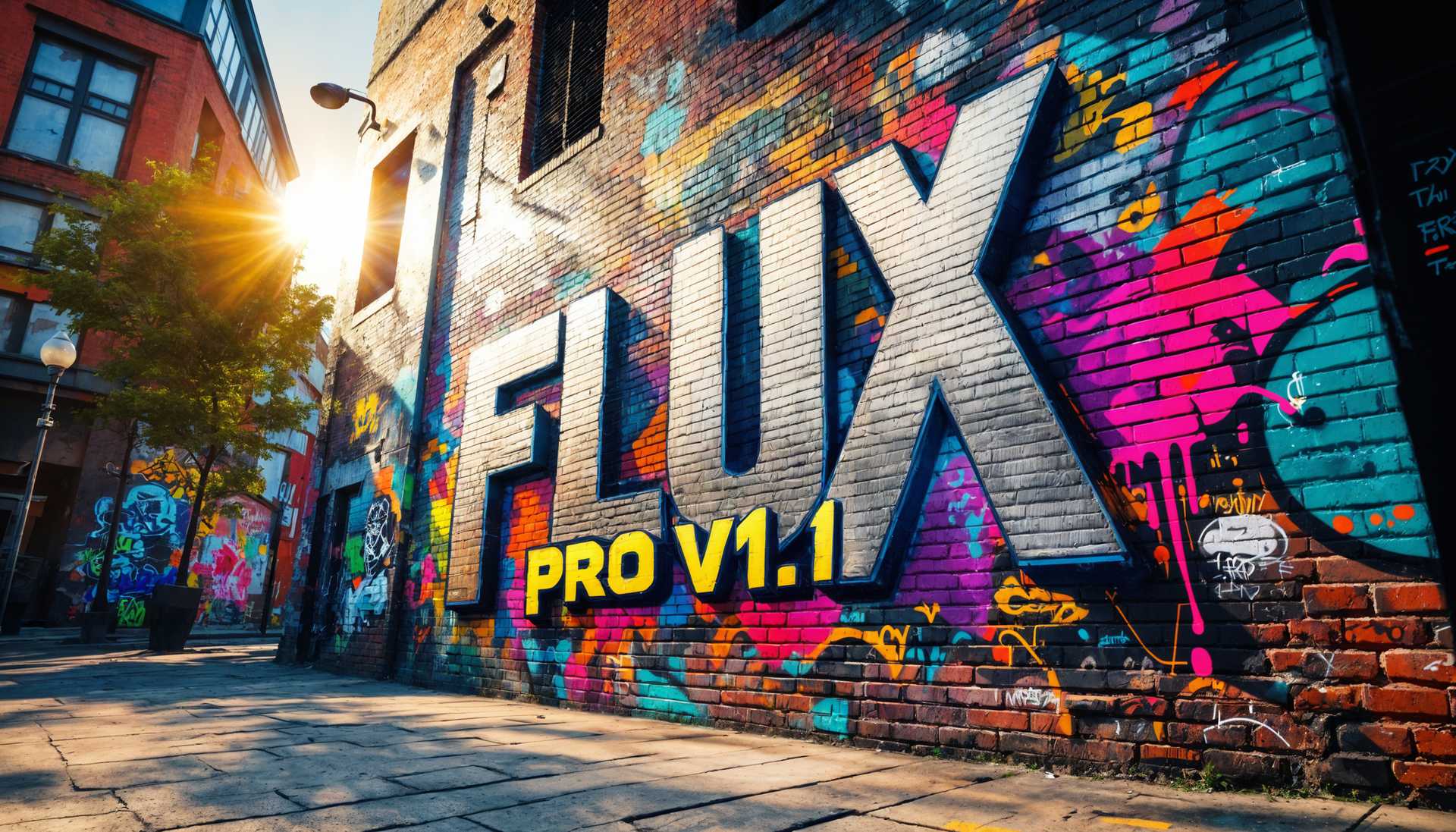 AI-generated image: masterpiece, best quality, highres, sharp image, more detail, Imagine a vibrant urban scene focusing
