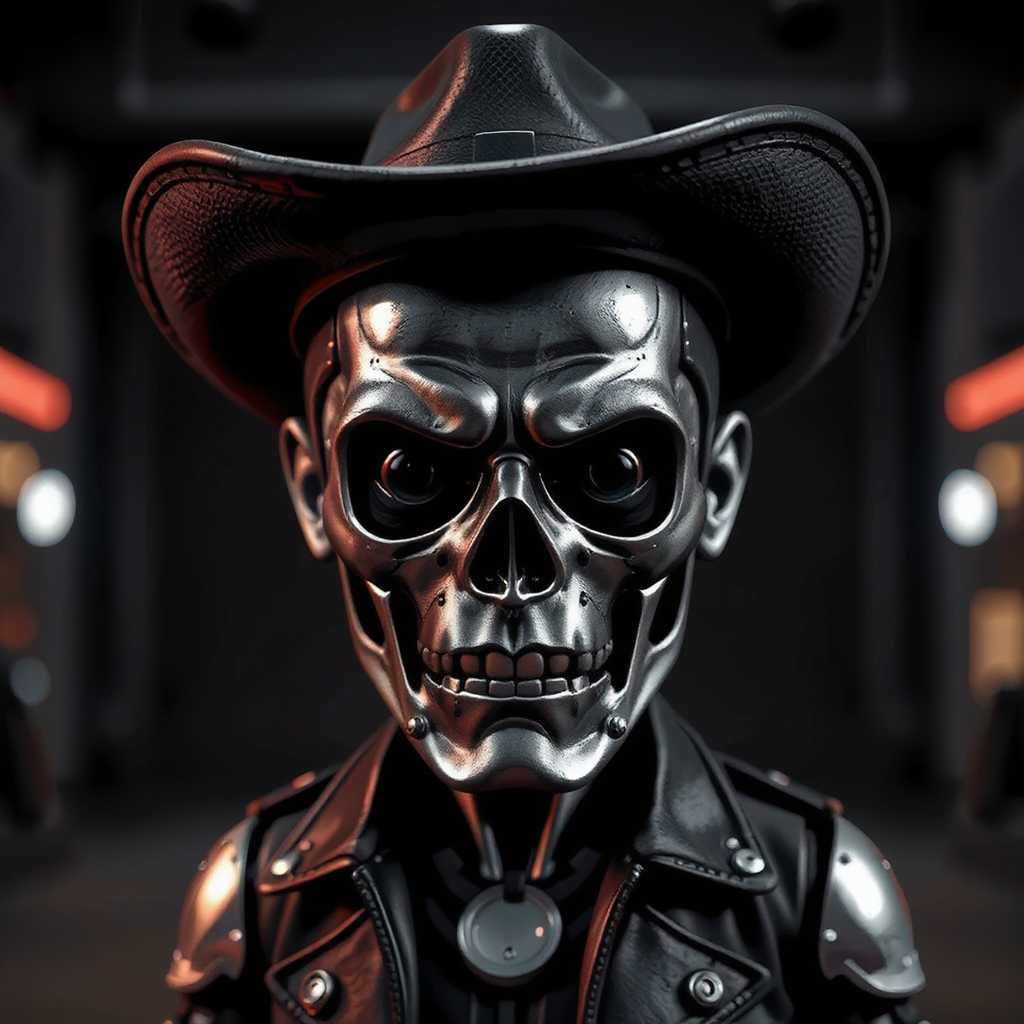 westernpunk , western_punk, a terminator FunkoPOP