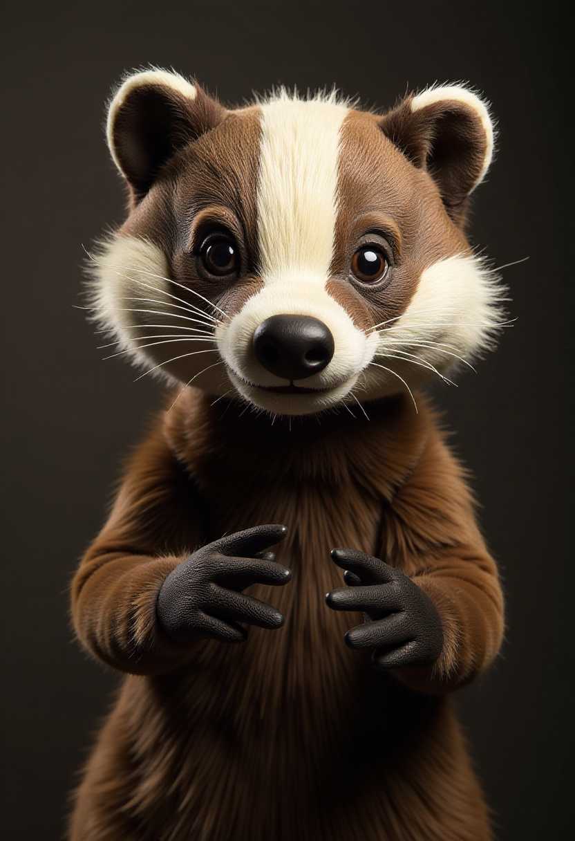 Specializing in custom lovely badger puppet design and fabrication, we create professional, one-of-a-kind characters for all your performance and production needs.