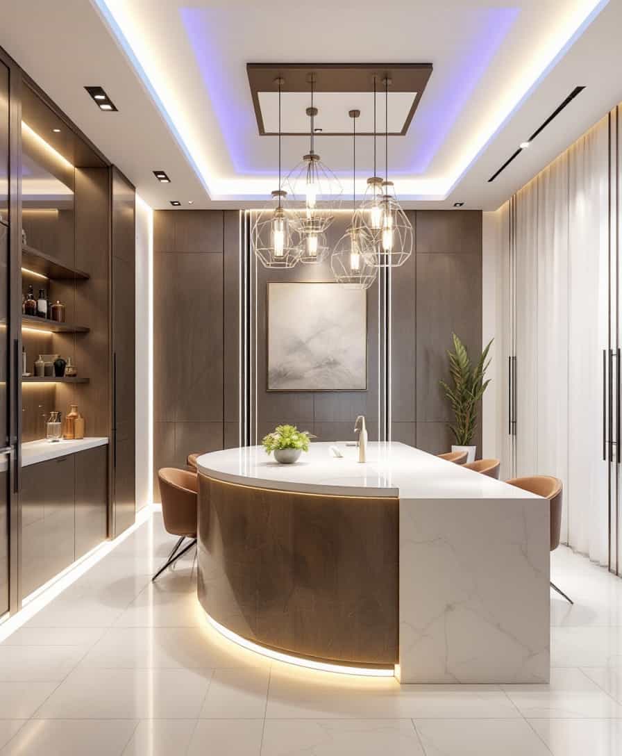 Modern luxury office of an it company