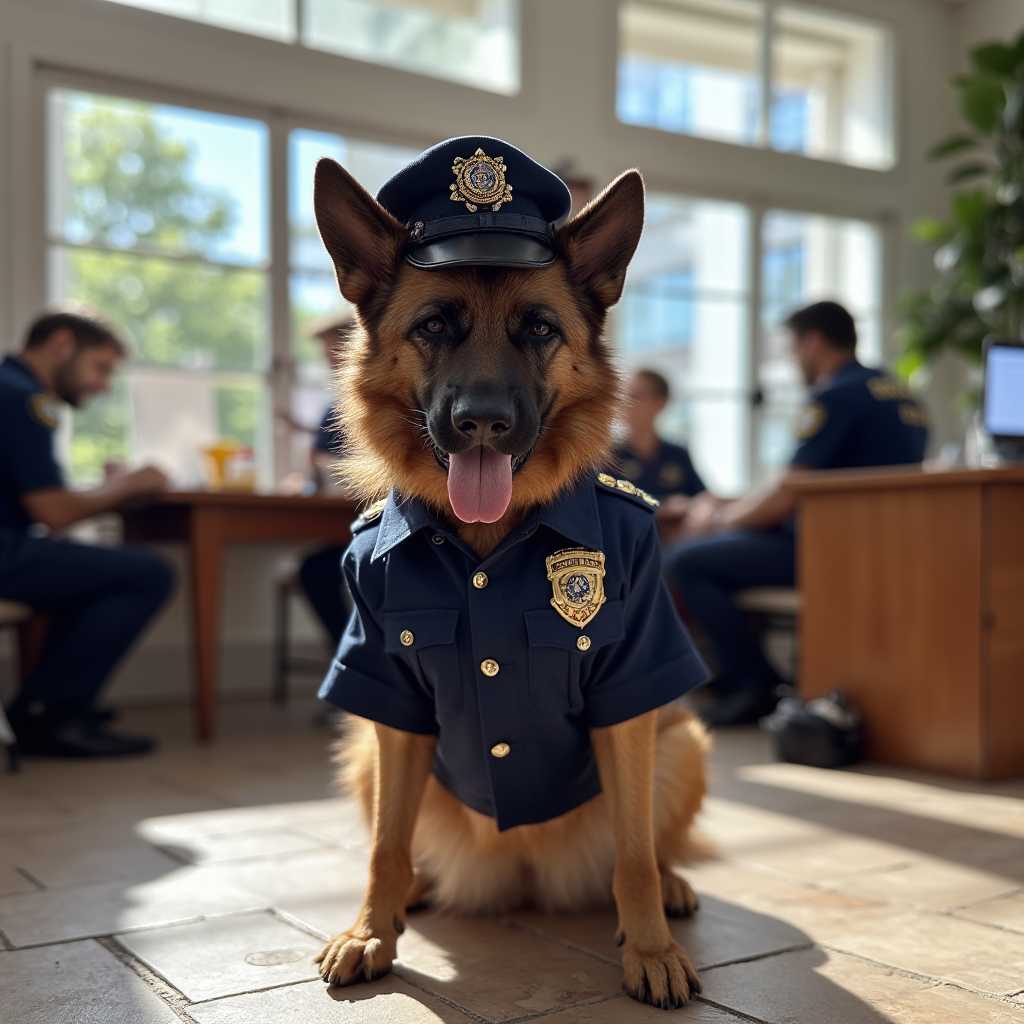 Officer Canine: A Day at the Station