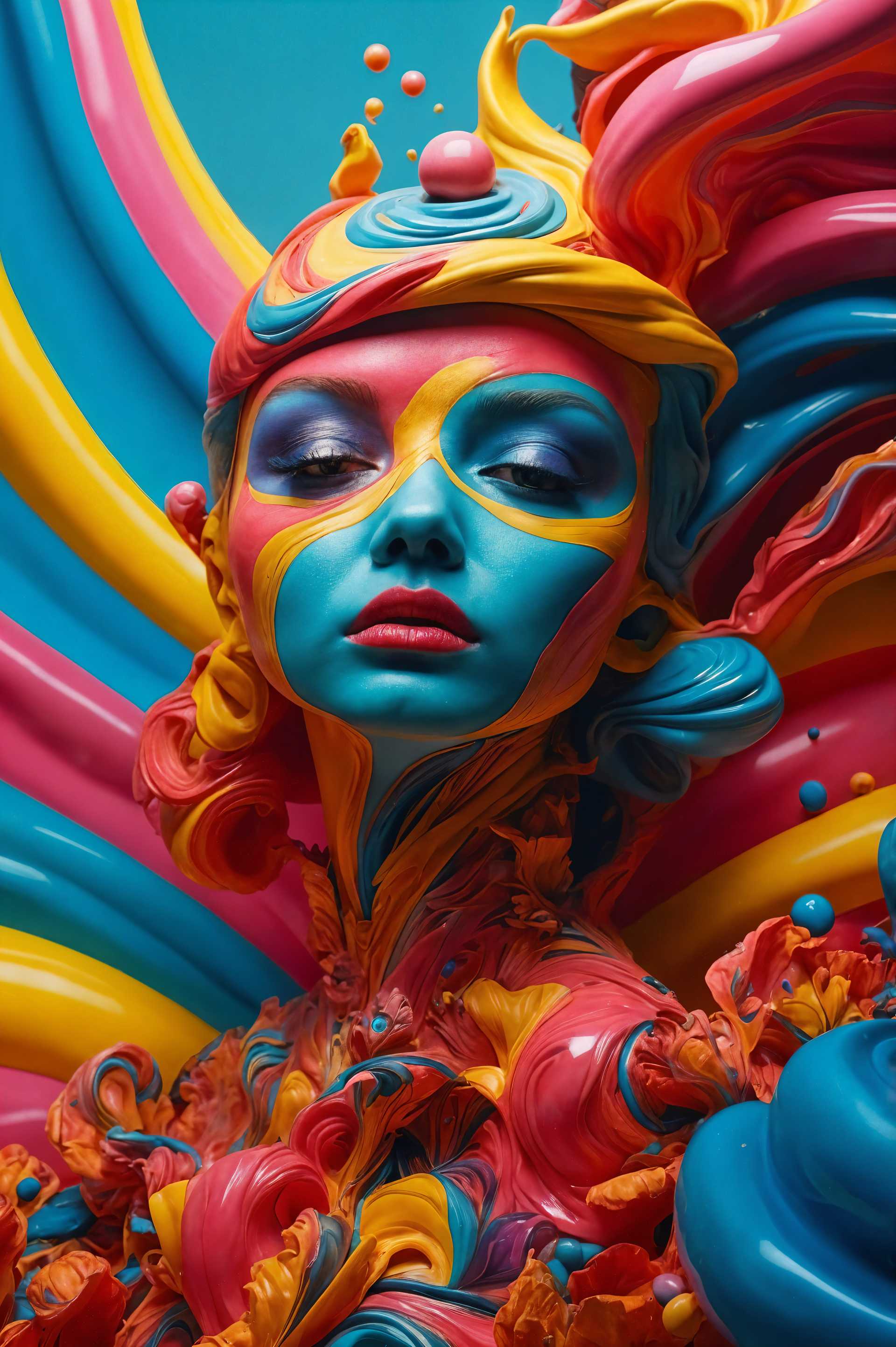 AI-generated image: photorealistic, ultra high detail, lifelike, masterpiece, best quality, highres, sharp image, more d