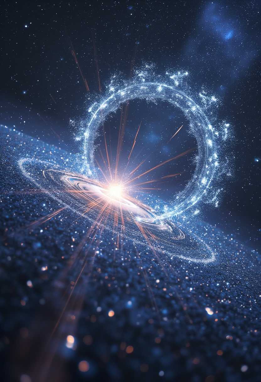 In its present form, quantum mechanics only predicts statistical averages for the outcomes of many kinds of experiments, including these. Consequently, it is not possible to use the nonlocality present in entangled pairs to send a signal faster than light. But many physicists, in an ambition going back to Einstein, de Brgolie, Schrödinger and the other inventors of quantum mechanics, aspire to discover an improved version of quantum theory.

This would go deeper and replace the present statistical theory with a more complete theory, which would provide a complete and exact description of what goes on in every individual quantum process. For such a theory to work, it would have to be based on influences traveling arbitrarily faster than light, thus destroying the principle of relativistic causality as well as our intuitive notions of local influence.

Is such a more complete understanding of quantum physics possible? And, how are we to search for it? I believe it is not only possible but an inevitable next step in the progress of physics. I believe that the completion of quantum mechanics will be a major part of the resolution of another deep problem—that of unifying our understandings of gravity, spacetime and the quantum, to produce a quantum theory of gravity.

The reason is that there is good evidence that the quantum theory of gravity will itself engender big violations of locality. And, as Fotini Markopoulou and I first proposed in 2003, the violations of locality forced on us by quantum gravity are precisely what are needed to explain the nonlocality brought on by quantum entanglement.

If we are to have a complete physics, we must unify the geometrical picture of spacetime given by general relativity with quantum physics. There is some theoretical evidence that this project of making a quantum theory of gravity will require space and spacetime to become discrete and built out of finite atoms of geometry.

In the same sense that a liquid is just a description of the collective motions of myriads of atoms, space and spacetime will turn out to be just a way of talking about the collective properties of the large number of atomic events. Their constant coming in and out of being, causing the next ones as they recede into the past, make up the continual construction of the world—also known to us as the flow of time.

The aim of a quantum theory of gravity is then first to hypothesize the laws that govern the elementary events, by which they continually come into being and then recede into the past. Then we must show how a large-scale picture emerges, in which these discrete events become subsumed in an emergent description of a smooth and continuous spacetime—as described by Einstein’s 1915 general theory of relativity.

Initially there is no space—just a network of individual elementary events, together with the relations expressing which of these were the direct causes of which other events. The notion of the flow of events collectively giving rise to a smooth description in terms of the geometry of a spacetime must emerge—and the most important aspect of this is locality. The notion of distance must emerge, and in such a way that those events that are close to each other are, on average, correspondingly more likely to have influenced each other. Getting this right is the holy grail of quantum gravity theorists.

Notice that if this is right, there are two notions of locality: a fundamental locality, which is based on the actual facts of which fundamental events were causes of which, and an approximate, collective, emergent notion of which events are near to each other in space and spacetime. The familiar macroscopic notion of distance is then based on a collective averaging of all the myriad of fundamental causal processes. To get a sense of how much is involved in this average, we expect that during each second there are around 10120 elementary events happening within each cubic centimeter of space.

Indeed, one way to approach quantum gravity is to aim to derive the Einstein equations, which are the laws general relativity applies to spacetime, from the laws of thermodynamics, applied to myriads of elementary events. This strategy was introduced by Ted Jacobson in 1995 in one of the few papers admired by quantum gravity theorists of all stripes

But here we get a surprise and, quite possibly, an opportunity. For the collective, large-scale notion of nearness is only meant to correspond to the fundamental notion of causality when averaged over vast numbers of events. This gives the individual fundamental events and their causal relations a great deal of freedom to depart from the averages. 
