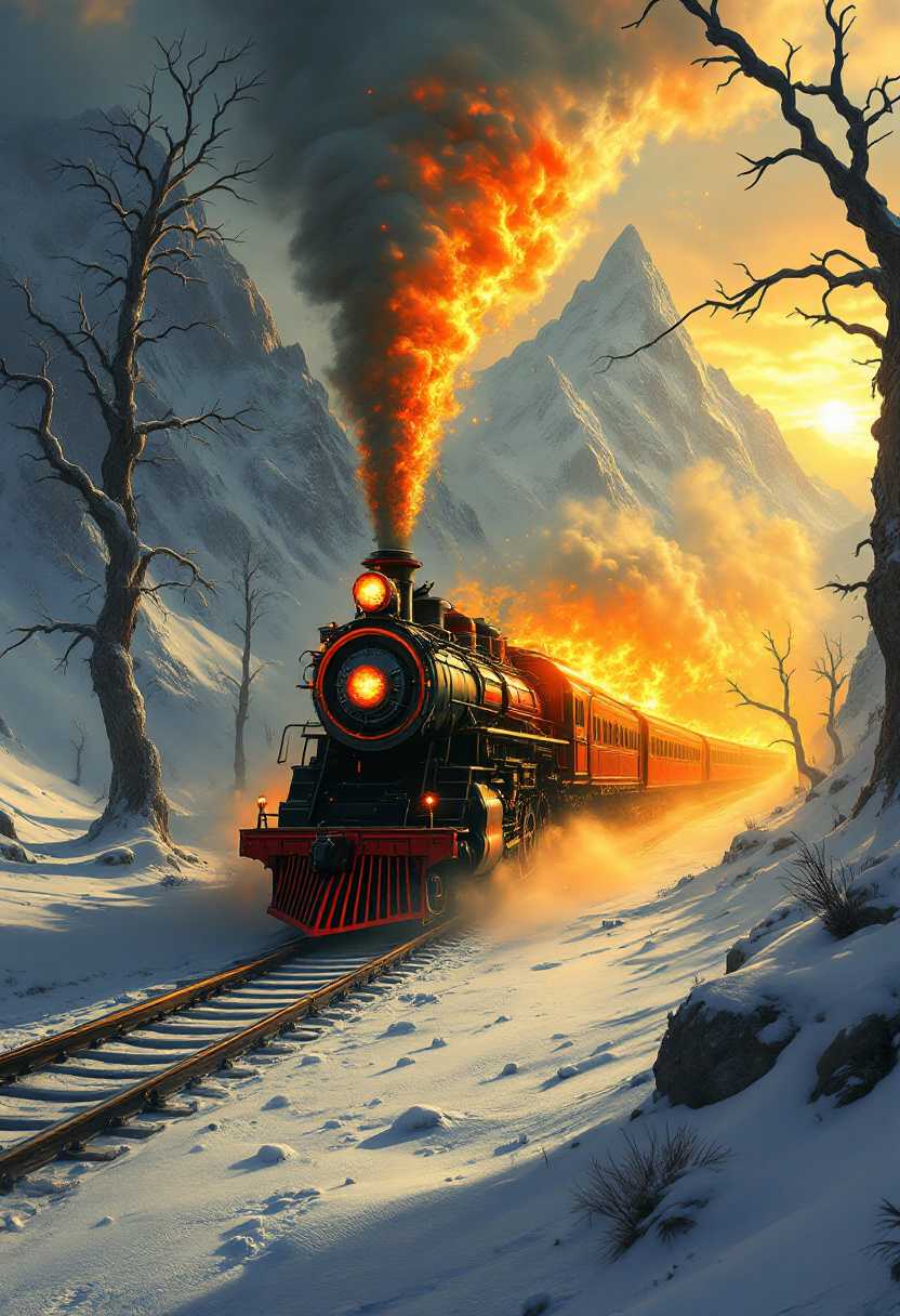 Fire and Ice: The Journey Through the Mountains