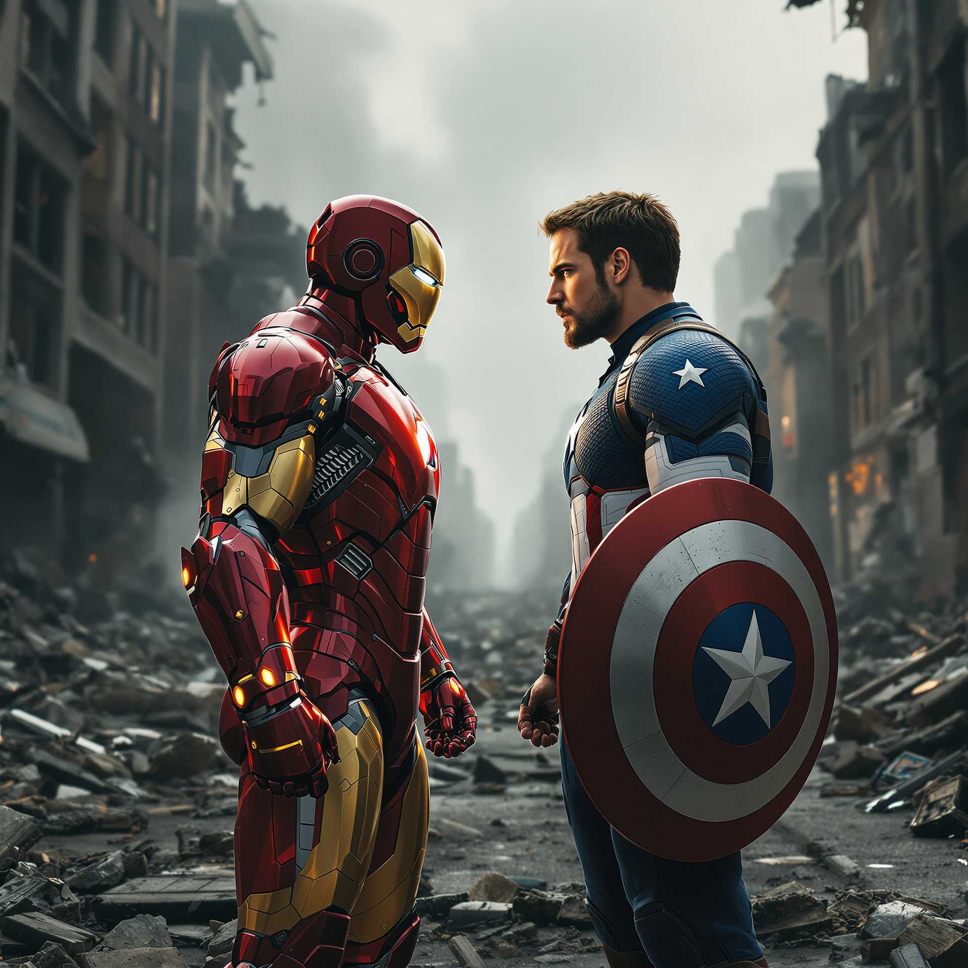 Confrontation in the Ruins