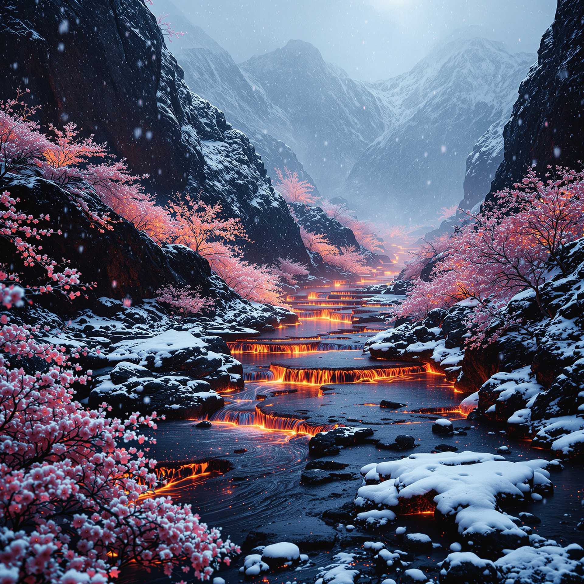 Flux 1.1 Pro Ultra generated landscape