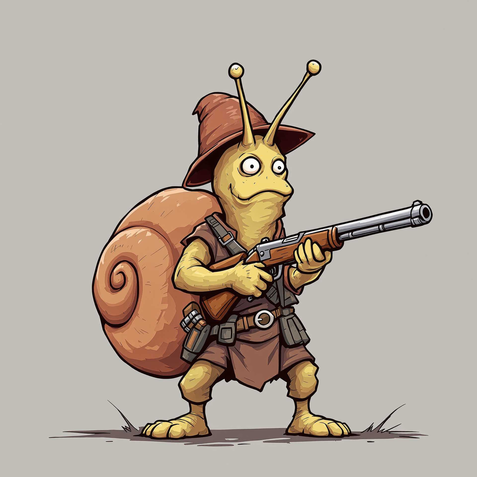Adventurous Snail Marksman